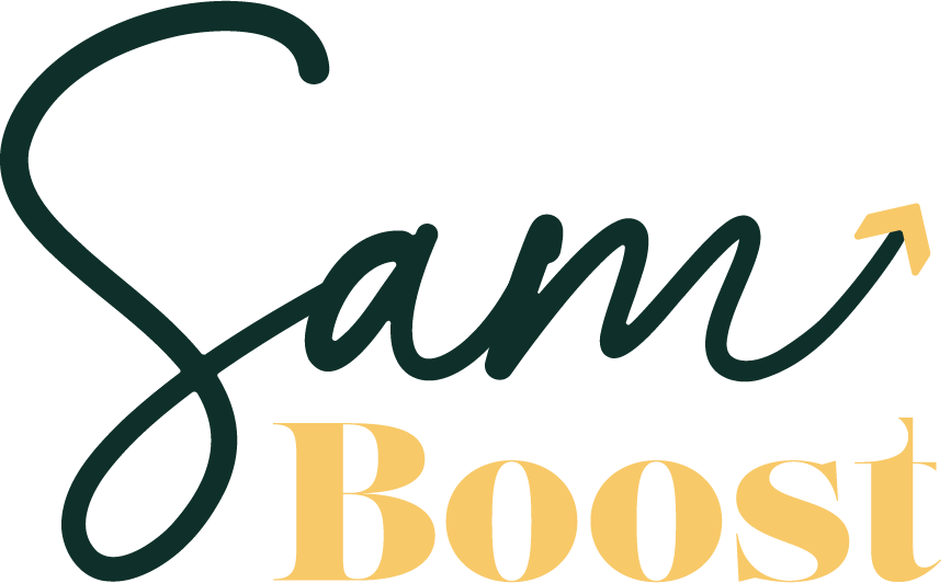 logo agence de communication SamBoost